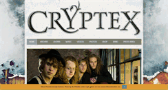 Desktop Screenshot of cryptexmusic.com